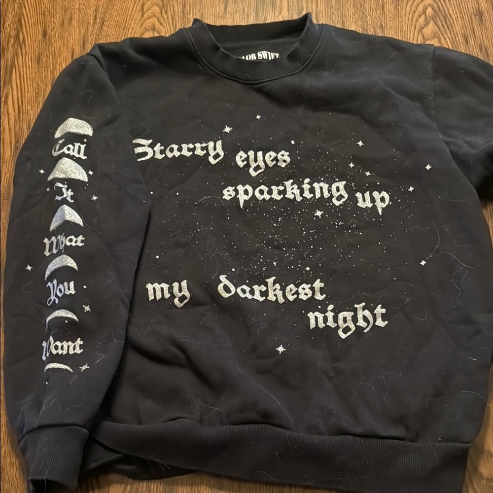 Taylor Swift Glitter Crewneck